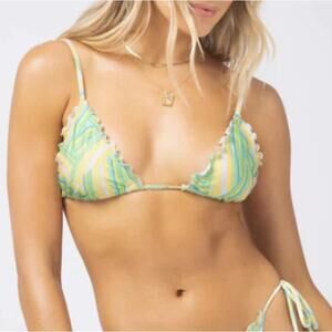 L*Space Maggie Bikini Top M
